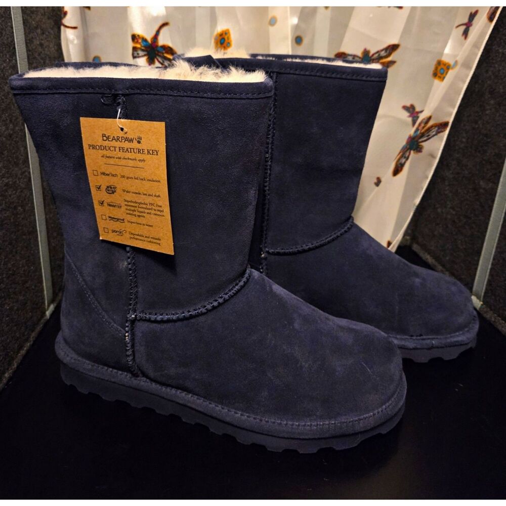 NWT - Bear Paw Elle Wool Lined Winter Boots - Size 9W